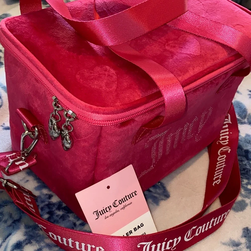 Juicy Couture Pink Cooler Bag - Picture 2 of 3